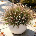 12 Pcs Fake Fall Plants Artificial Monkey Grass by Ammyoo