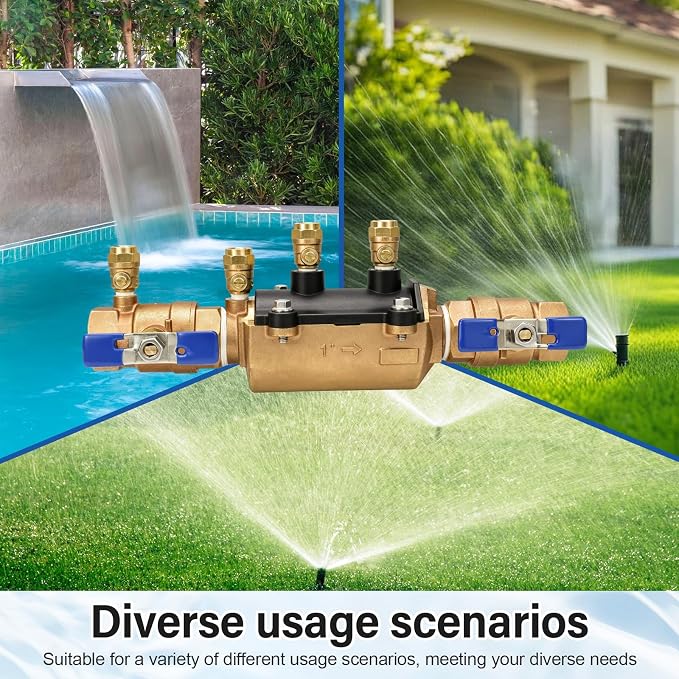 1-350 1" Double Check Backflow Preventer, Double Check Valve Assembly | Cast - Image 9