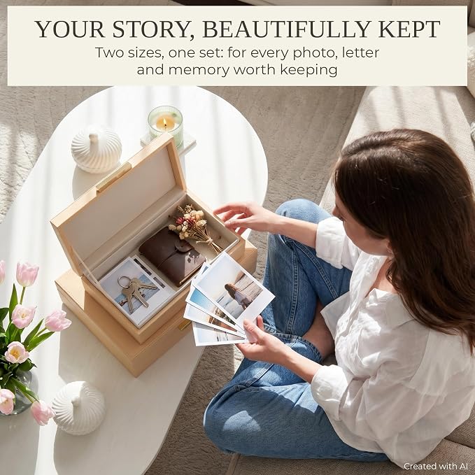 Decorative Storage Boxes with Lids - Image 8