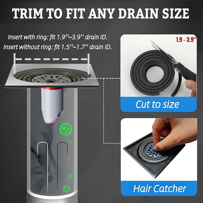 Odor-Proof Shower Drain Plug - Image 3