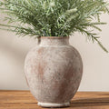 Ceramic Flower Vases Home Decor, Rustic Farmhouse Decorative Vase Pottery by ooit