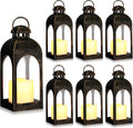 Tujoe 6 Pcs 10 Inch Decorative Candle Lantern Bulk by Tujoe