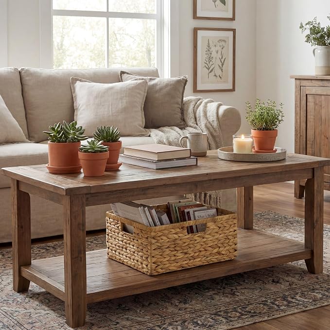 GRANNY SAYS Large Wicker Basket, Wicker Storage Baskets - Image 7