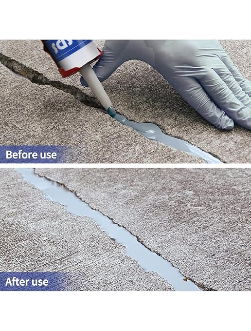 E-SDS Cement Crack Filler Self Leveling, Concrete Driveway Repair Sealant | - Image 6