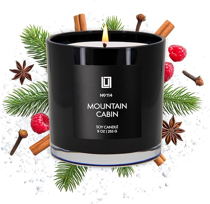 Lulu Candles | Mountain Cabin | Smells Like Outdoors & Pine | Luxury Scented by LULUCANDLES