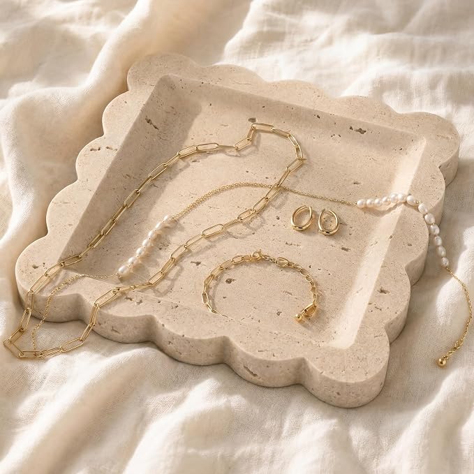 Decorative Scalloped Tray - Image 9
