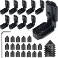 BELLA BAYS 40Series 10Sets Black Interior Inside L Shape Connector, Hidden by BELLABAYS