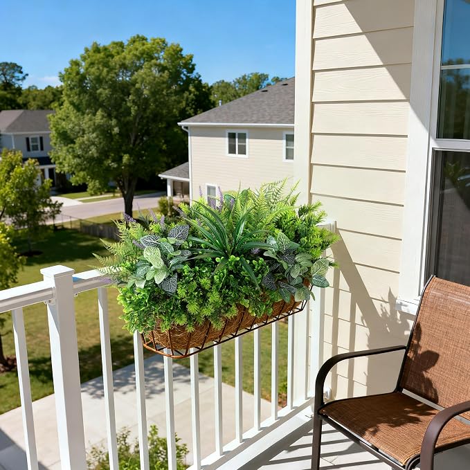 Hrobek Outdoor Faux Plants UV Resistant Fake Greenery - Image 5