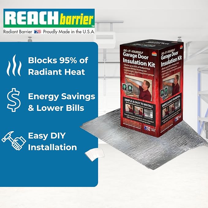 Garage Door Insulation Kit, Reflective, 8x8 Single Door - Image 4