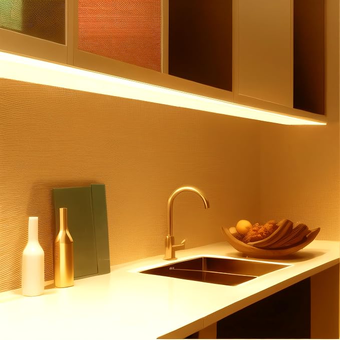 RadiantFlux Warm White LED Strip Lights, 2 Sets 65ft Flexible Ambient Lighting - Image 6