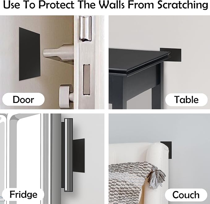Rubber Bond Self-Adhesive Rubber Wall Outlet Cover Plate 5 Pack - Image 6