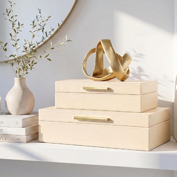 Decorative Storage Boxes with Lids - Image 7