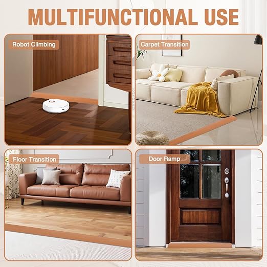 Floor Transition Strip Self Adhesive Vinyl Door Threshold Strip | Rubber - Image 6