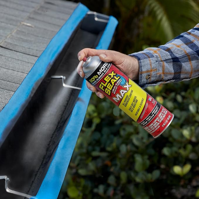 Flex Seal MAX, 17 oz, Stop Leaks Instantly, Waterproof Rubber Spray On Sealant - Image 4