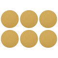 HARFINGTON 10 Pcs 8 Inch Sanding Discs 60 Grit Yellow Aluminum Oxide | Hook and by HARFINGTON