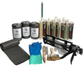 Easy Install - Heavy Duty Carbon Fiber - Wall Repair Kit - High Strength 480 by Unknown