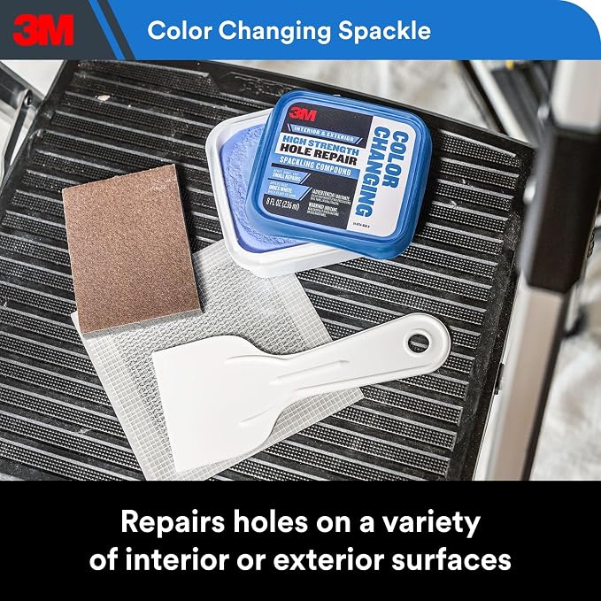 3M High Strength Small Hole Drywall Repair Kit - Image 2