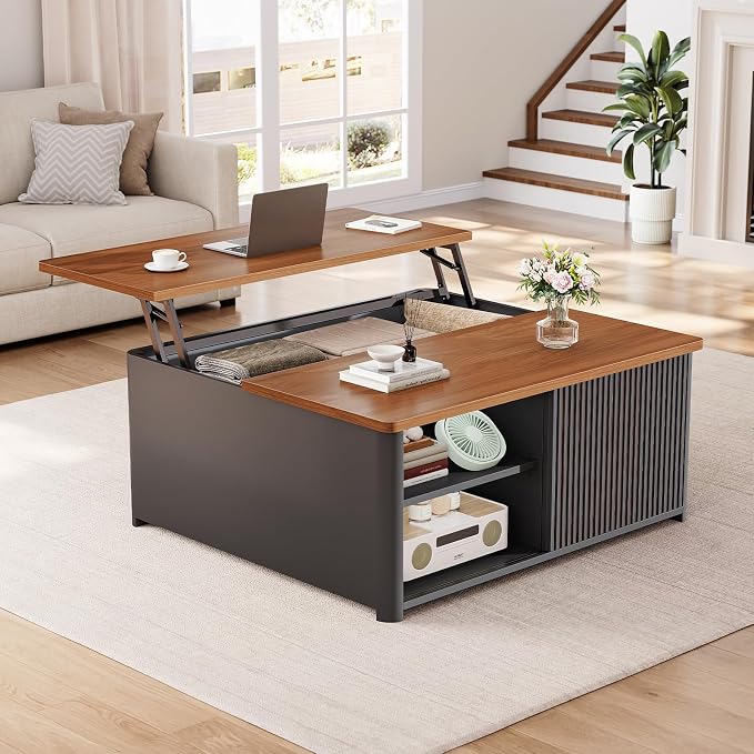 SEDETA 31.5" Lift Top Coffee Table - Image 9