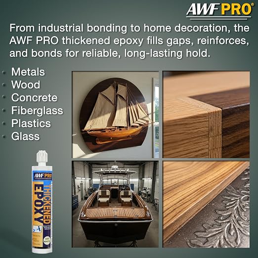 AWF-PRO Thickened, Wood Repair Epoxy Adhesive - Image 5