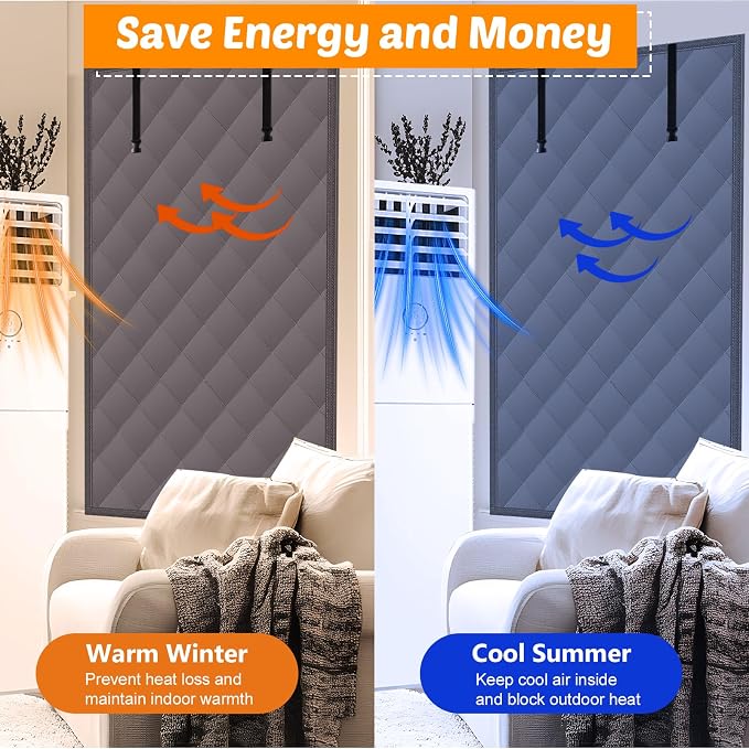 NNG 3 Layer 39x63in Thermal Insulated Window Cover - Image 5