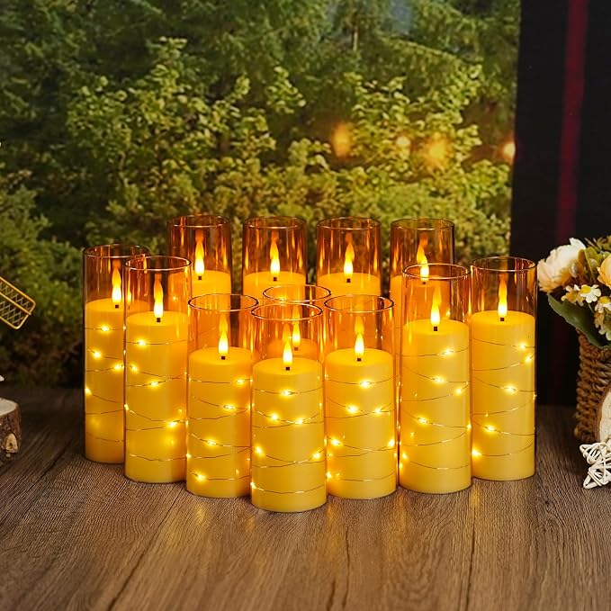 Sasigeiaa Flameless Candles - Image 2