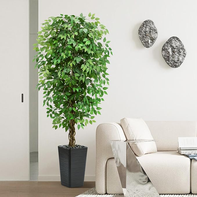 Artificial Ficus Tree 6FT Faux Floor Tree - Image 7