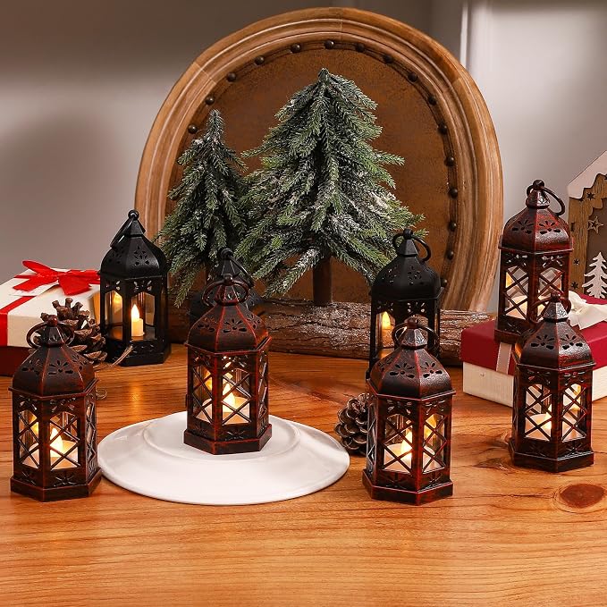 LLQ 8Pack Mini Lantern Decorative - Image 7