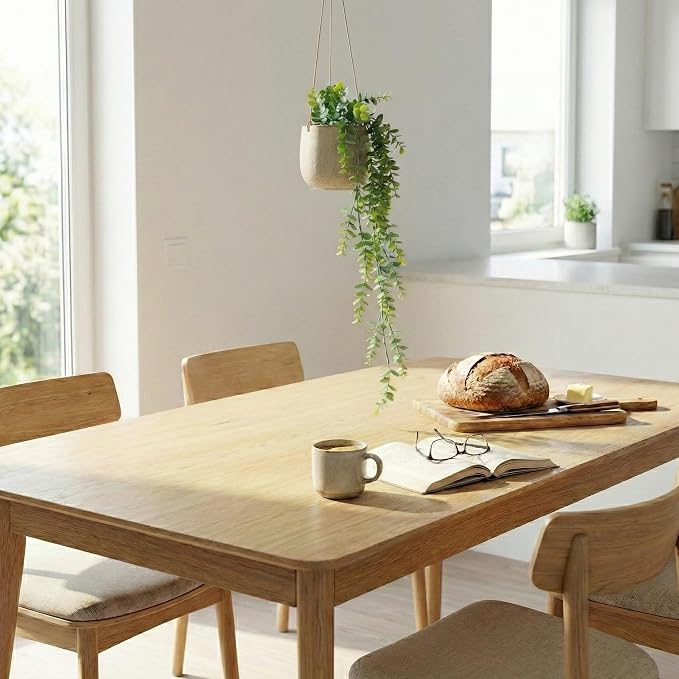 4 Pack Fake Hanging Plants, Artificial Potted Plants - Image 5