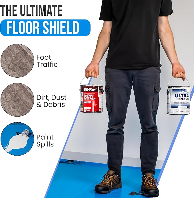 Temporary Floor Protection for Renovation, Construction - Image 2