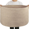 OIAHOMY 90L Extra Large Blanket Basket by MasterofSpaceOptimization