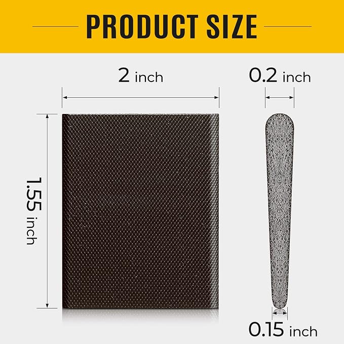 Zonon 16 Pieces Door Corner Seal Pads Adhesive Weatherstripping, Weather - Image 2