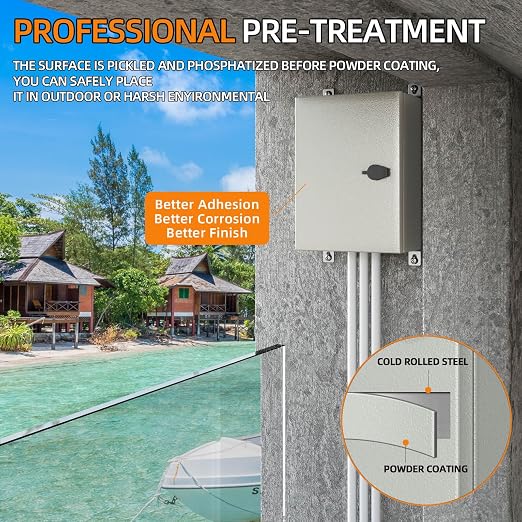 Metal Enclosure, IP65 Waterproof Electrical Box - Image 3