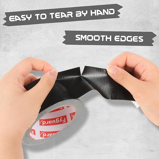 3 Pack Black Duct Tape 2IN x 60Yd Total Heavy Duty Waterproof Tape | All - Image 6