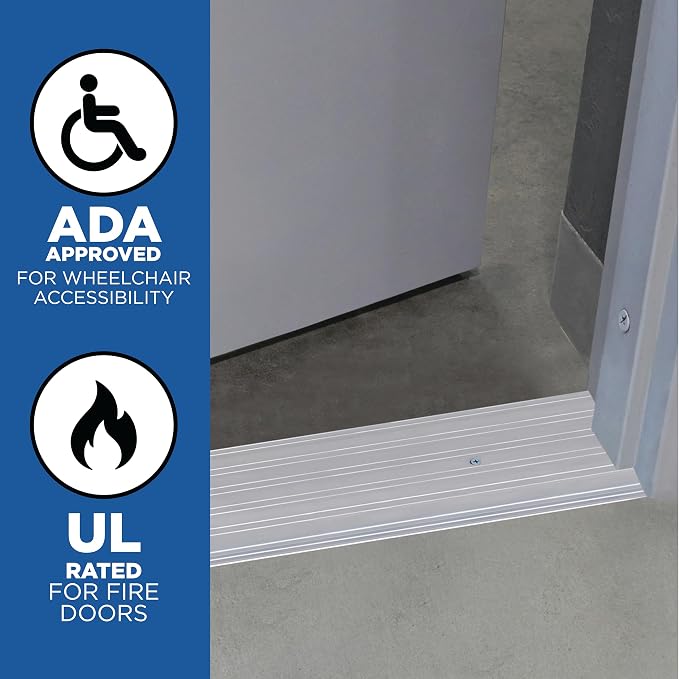 MD Building Aluminum Flat-Profile Commercial Threshold - Image 3