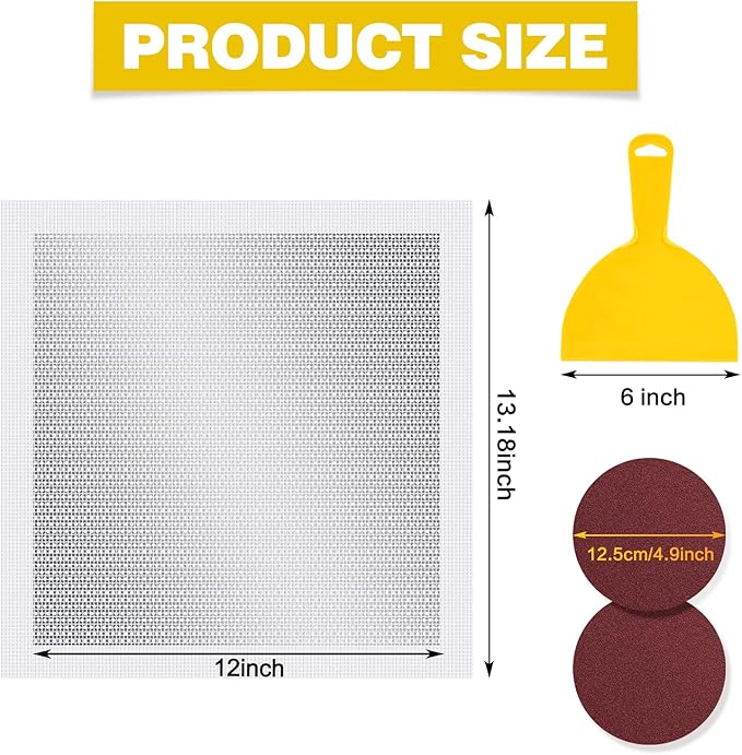12 X 12 Inch Drywall Repair Kit, Wall Repair Patch Kits - Image 2