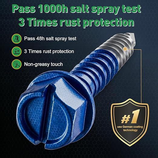 FOLIV 145PCS Concrete Screws - Image 4