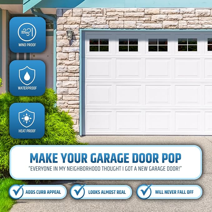 Strong & Glossy Magnetic Garage Door Windows - Image 8