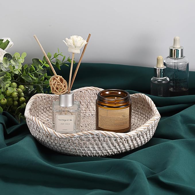 Hipiwe 8.5" Rattan Key Bowl Basket - Image 5
