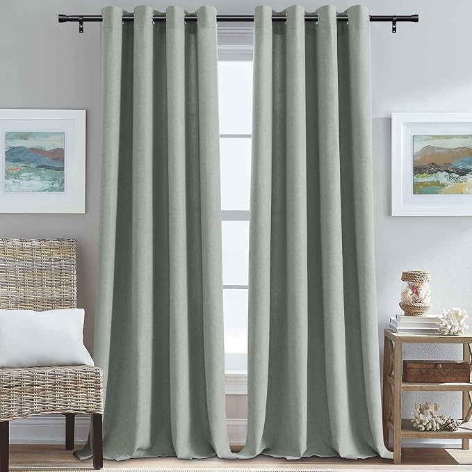 H.VERSAILTEX Room Darkening Curtains 108 inches Long by HVERSAILTEX