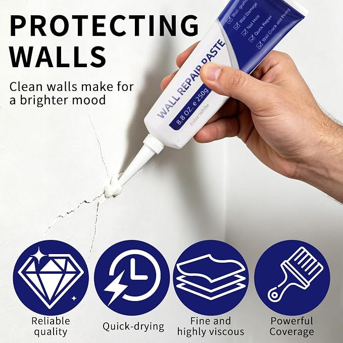 Drywall Repair Kit with Scraper, 2026 New Wall Mending Agent - Image 3