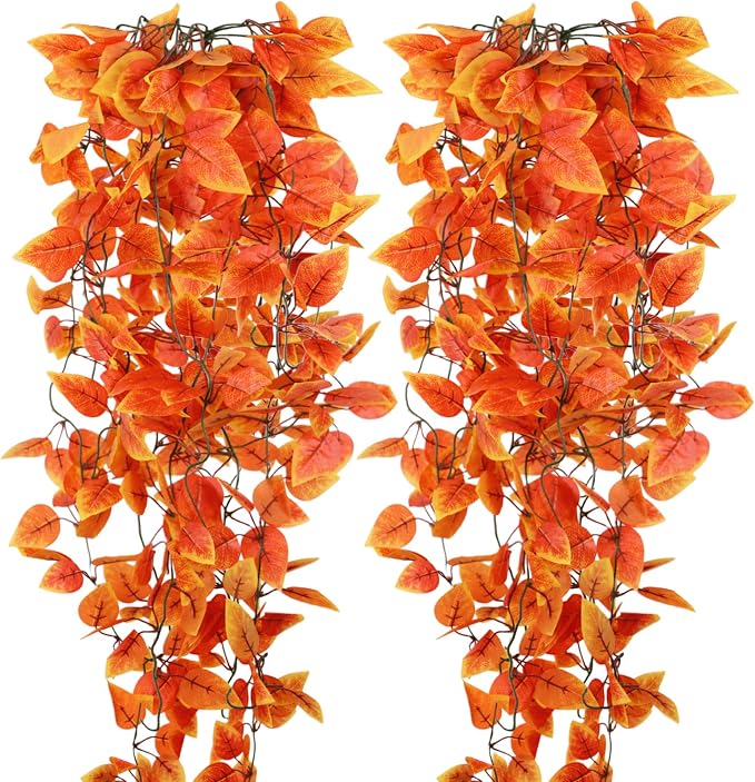2-Pack Fake Hanging Plants, Faux Hanging Plant Artificial Greenery by Unknown