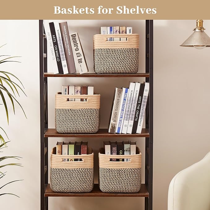 OIAHOMY 4 Pack Storage Basket, Closet Organizer - Image 6