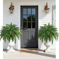 2PCS 45in Fake Ferns- Large Artificial Plants Outdoor, UV Resistant Artificial by Waipfaru