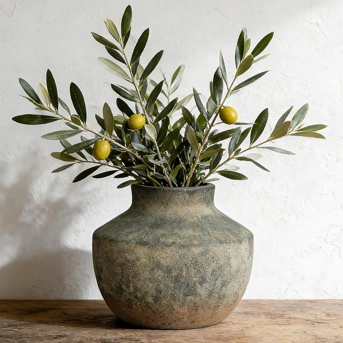 5.5 Inch Ceramic Vase, Small Decorative Vase by Unknown