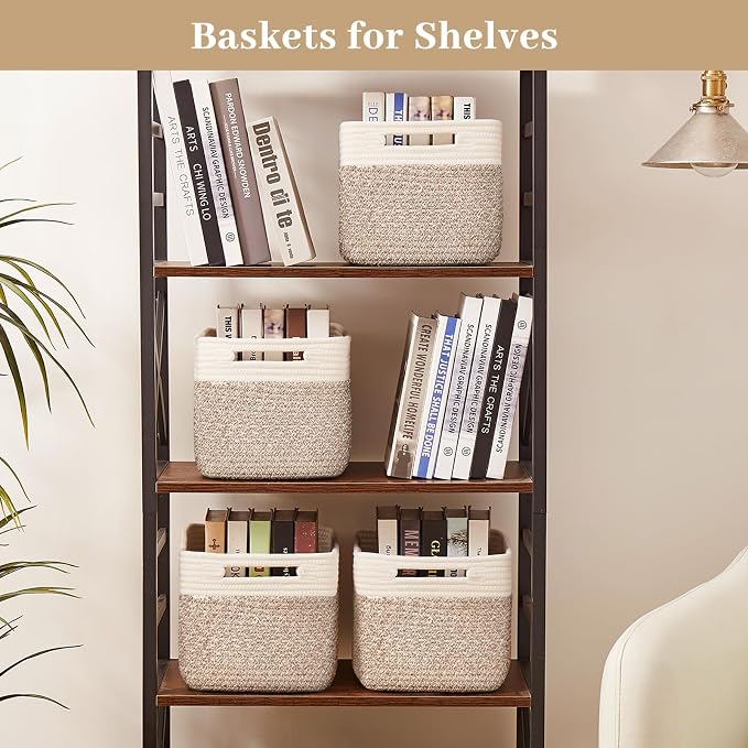OIAHOMY 4 Pack Storage Basket, Closet Organizer - Image 6