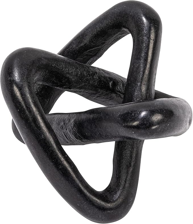 Creative Co-Op Modern Decorative Marble Link Knot - Image 3