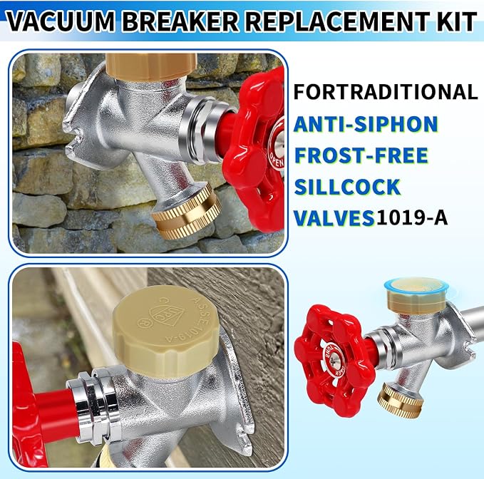 Vacuum Breaker Repair Kit, Frost Free Outdoor Faucet ASSE 1019-A Repair Kit - Image 5