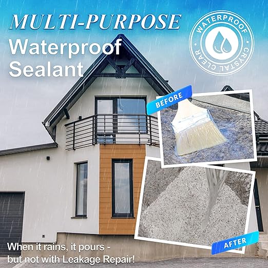 Invisible Waterproof Sealant 18oz, Wall Bathroom Roof Waterproof Coating | - Image 2