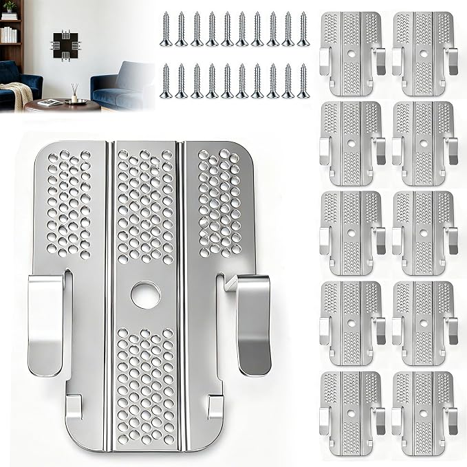 10 Pack Drywall Repair Clips, 1/2 inch and 5/8 inch Drywall Fastener Clip by Unknown