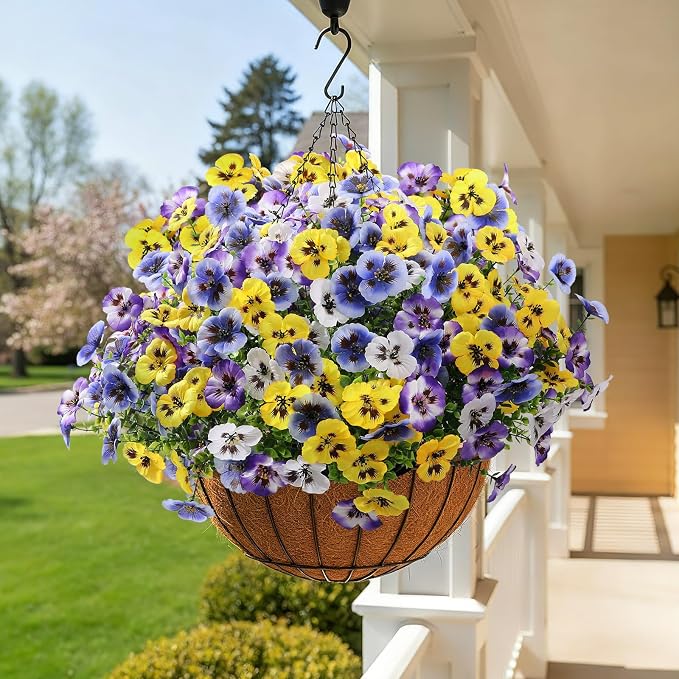 Alupssuc 24 Bundles Artificial Flowers UV Resistant - Image 6
